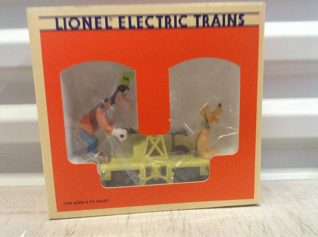 Lionel Electric Trains Goofy & Pluto Handcar (1 of 1)