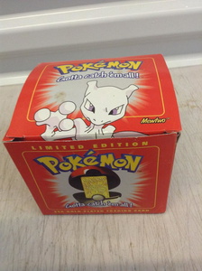  Pokemon 23K Gold-Plated Trading Card Limited Edition - Mewtwo :  Toys & Games