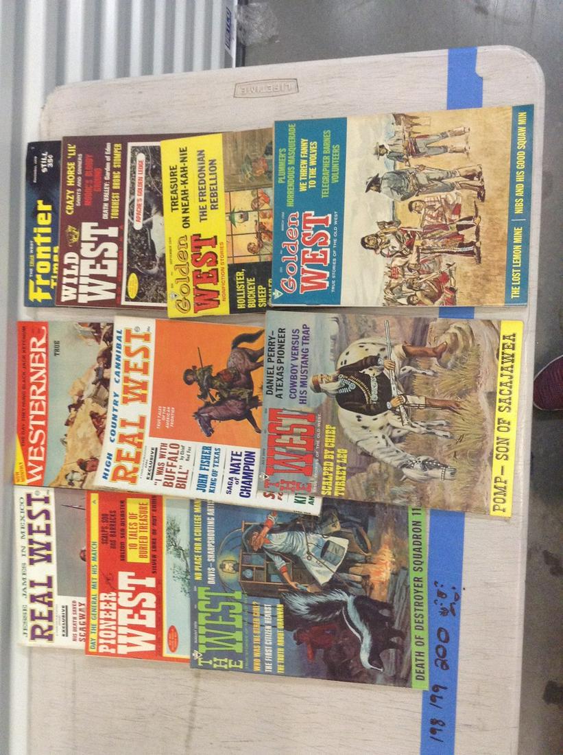 Lot of vintage western magazines (1 of 1)