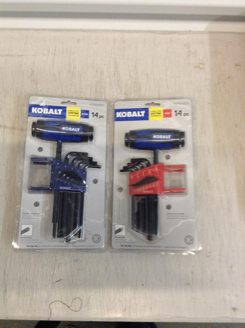 Kobalt 14 piece Hex Key sets new in the package (1 of 1)