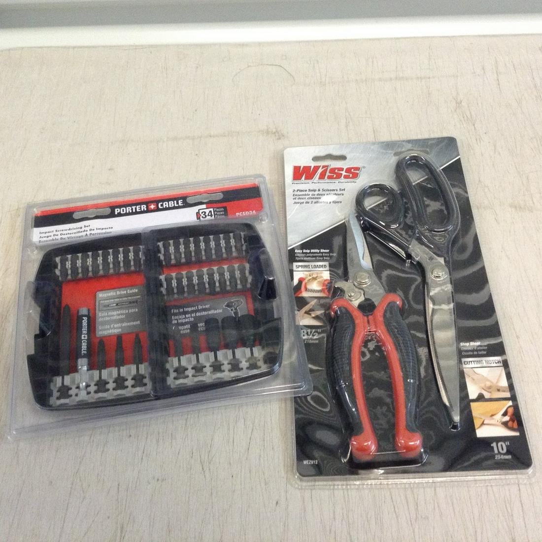 Wiss and porter cable tools new in the package (1 of 1)