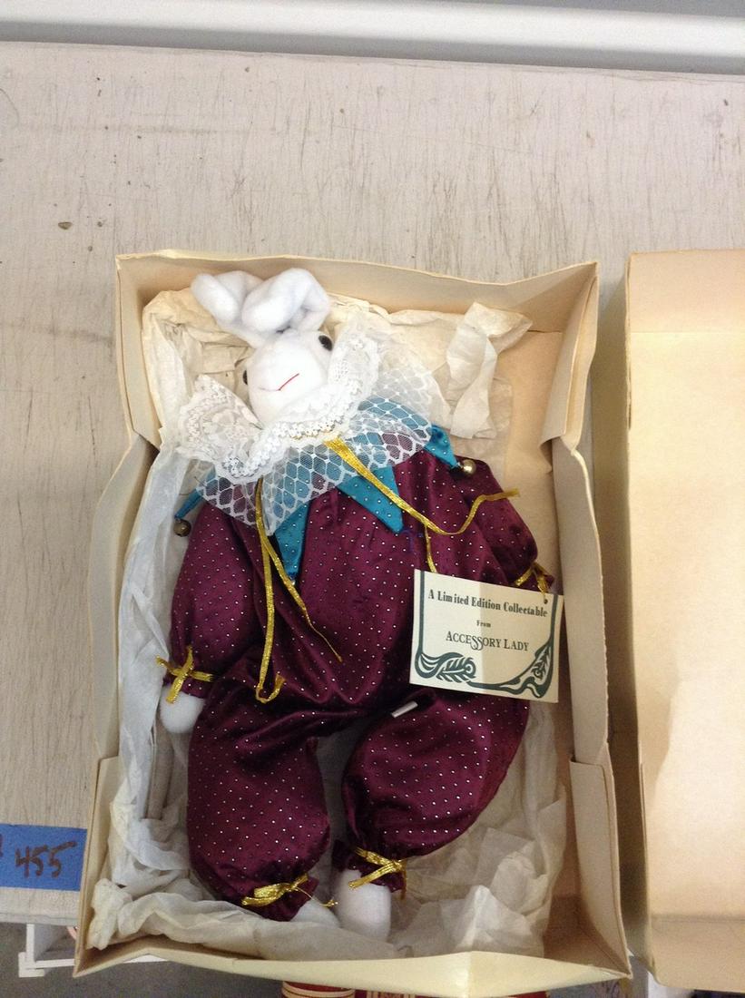 Accessory Lady Bunny in jester outfit (1 of 1)