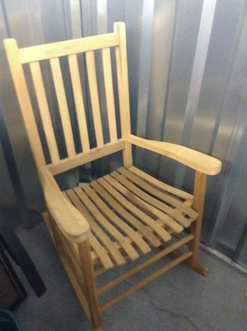 Wooden Rocking chair: Wooden Rocking chair