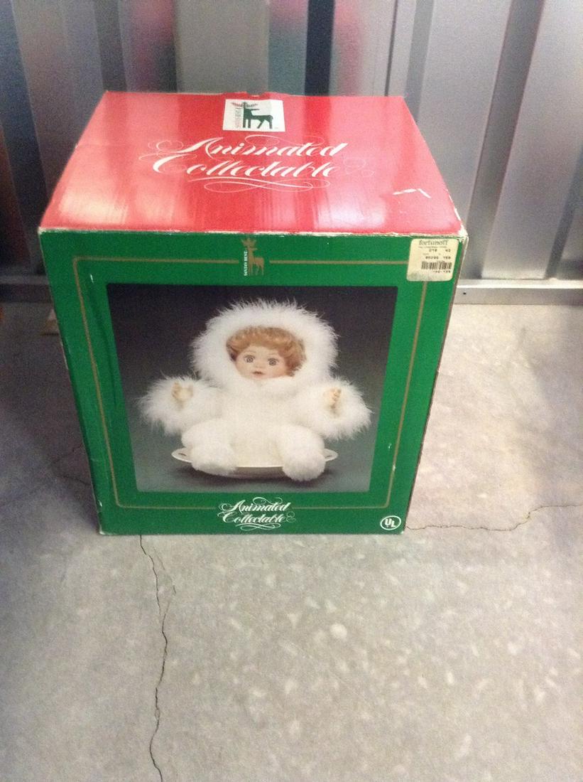 Santa's Best animated collectible in the box: Santa's Best animated collectible in the box