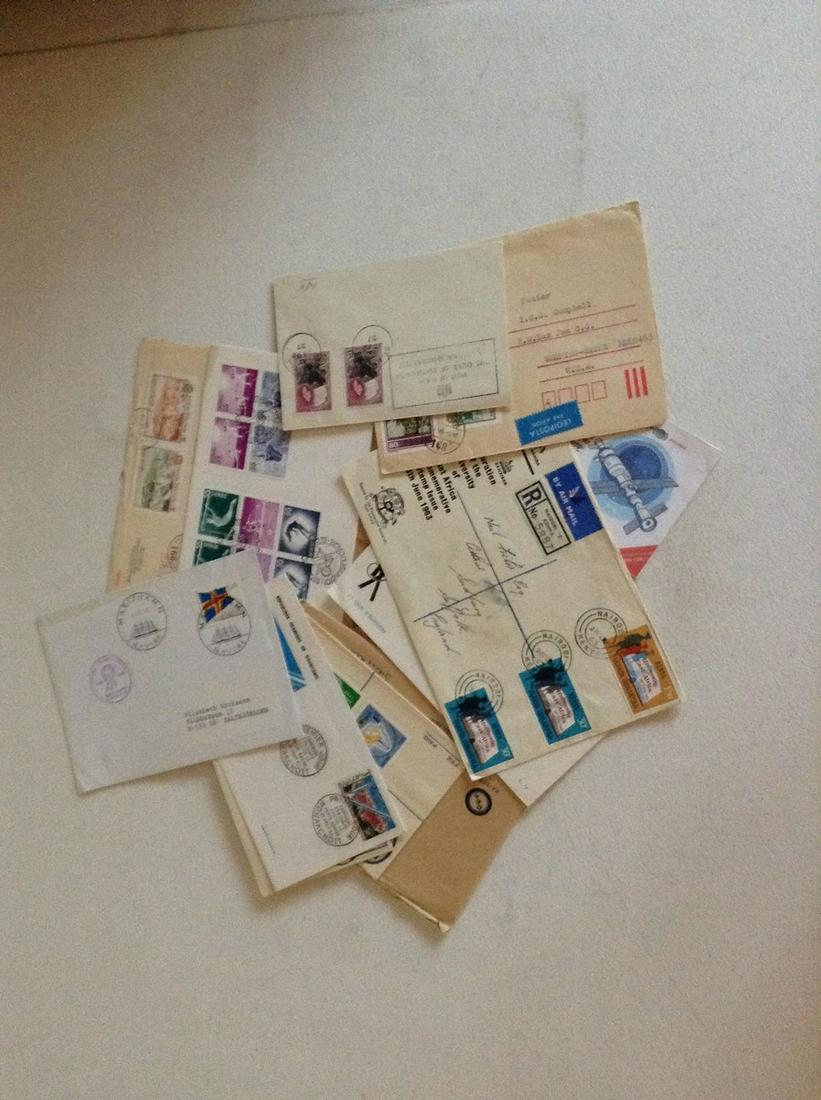 Foreign First day covers and correspondence (1 of 1)
