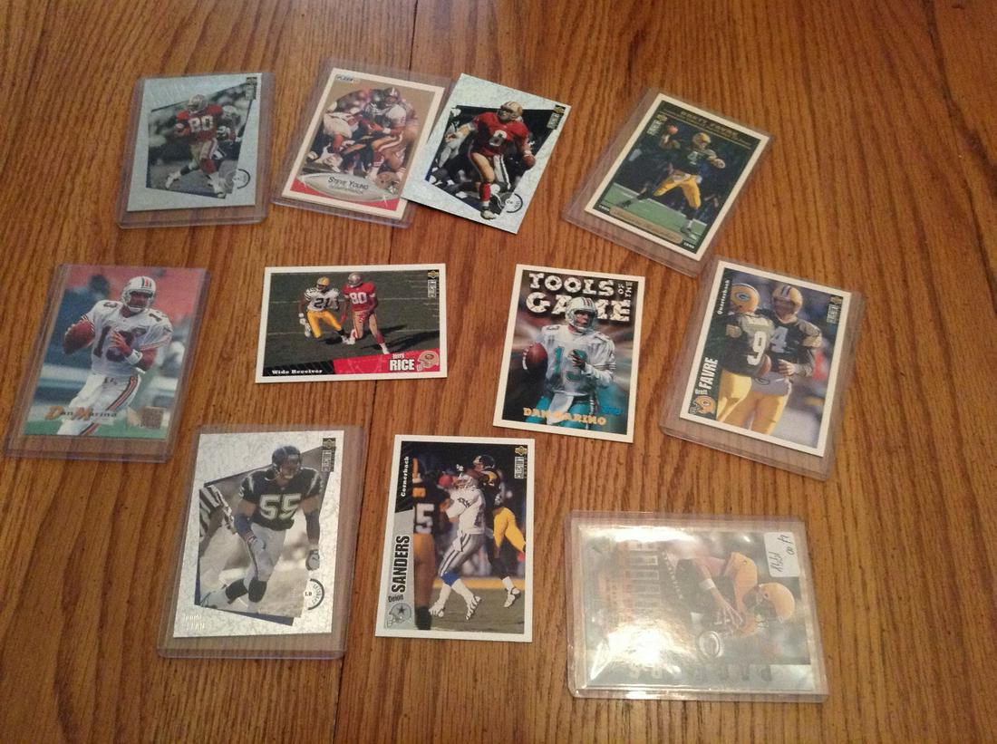 NFL cards - Jerry Rice , Dan Marino and more (1 of 1)