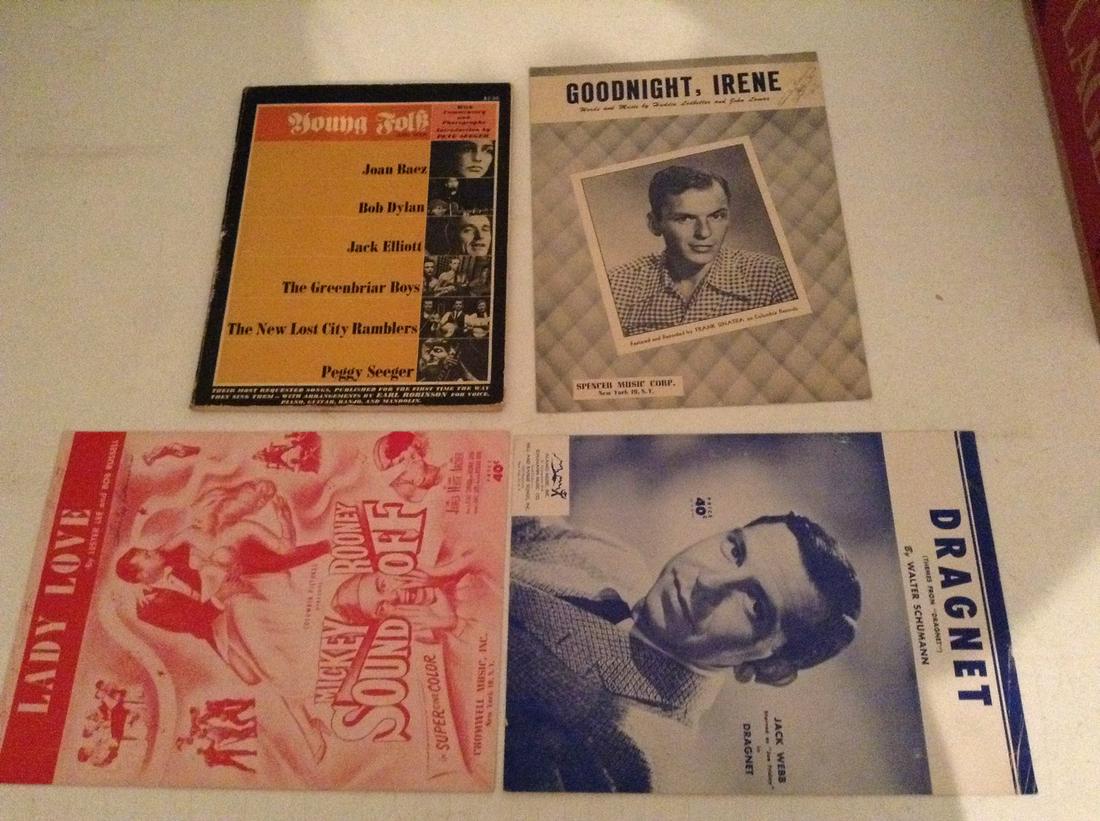 Frank Sinatra, Bob Dylan songbook and more: Frank Sinatra, Bob Dylan songbook and more