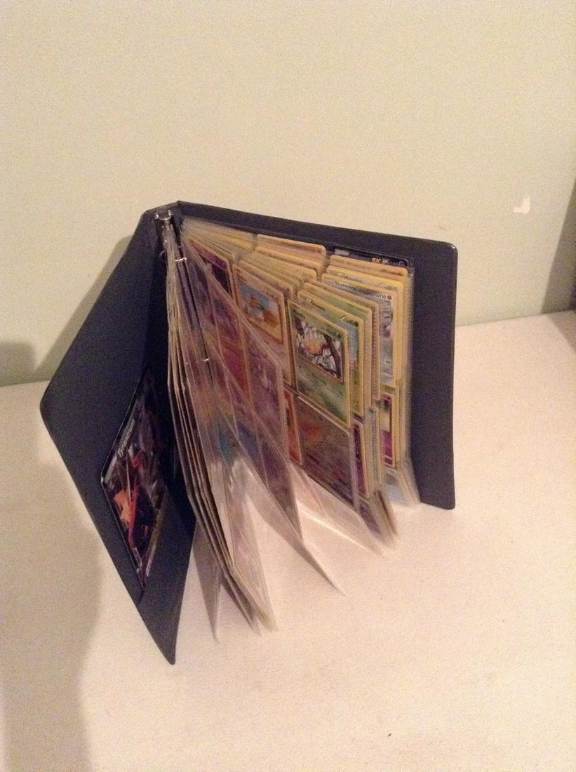 Binder full of Pokemon cards - over 30 pages (1 of 1)