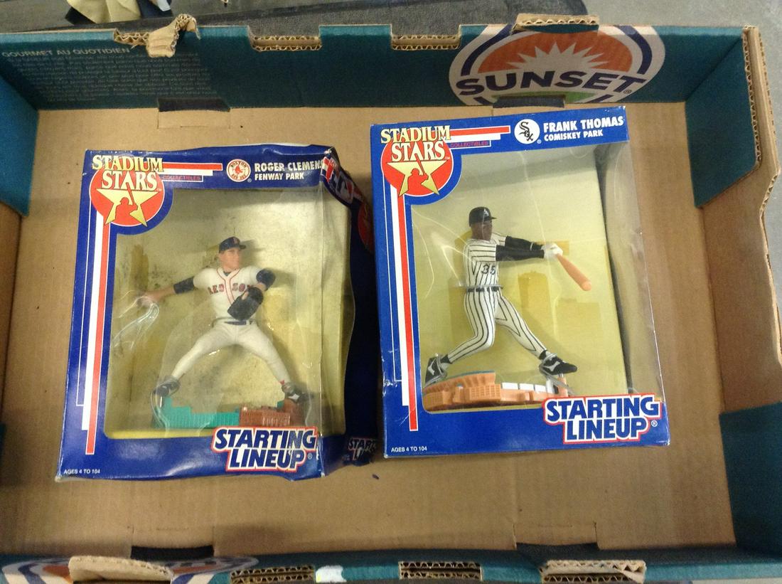 lot of two starting lineup figures in the package (1 of 1)