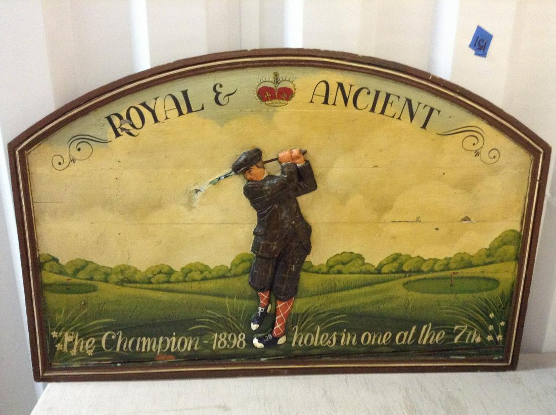 royal ancient 1898 champion sign (1 of 1)