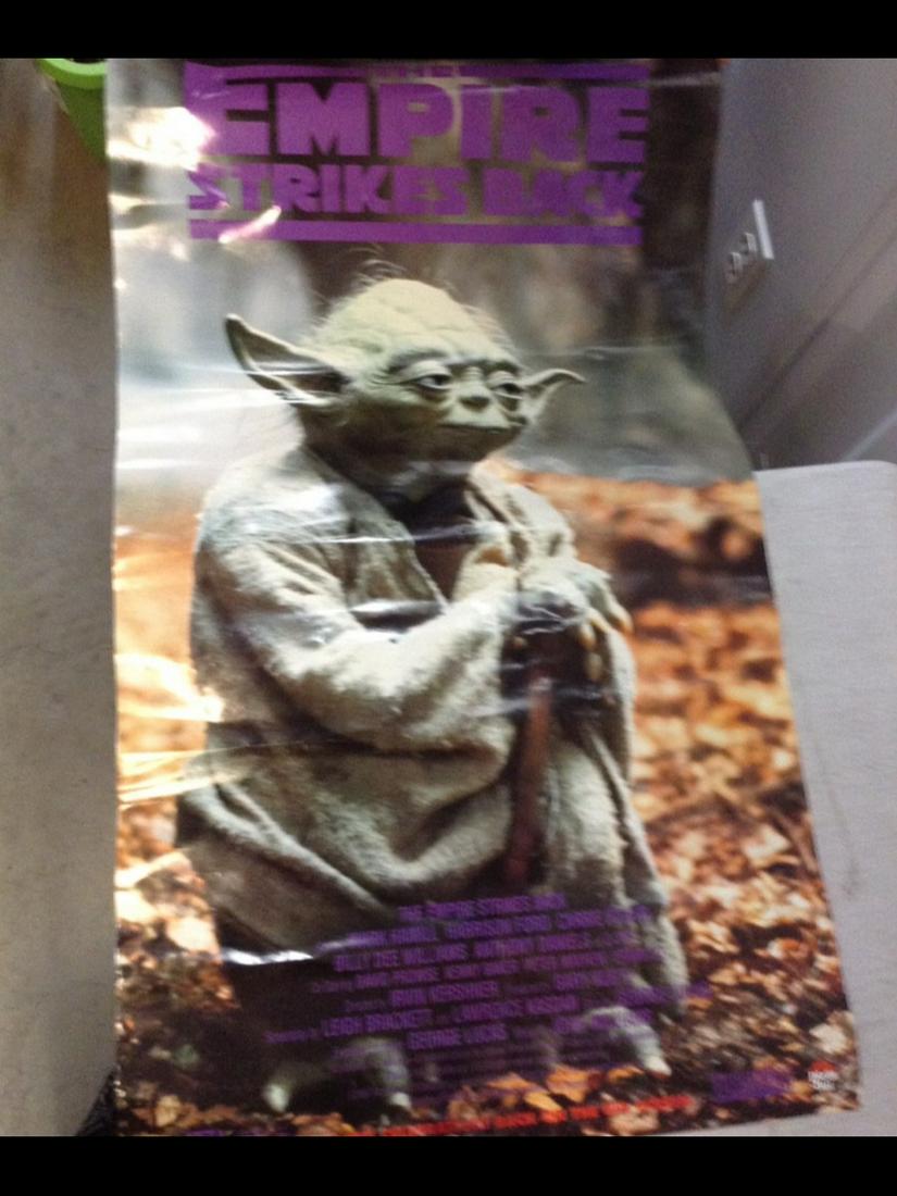 empire strikes back pizza hut poster: empire strikes back pizza hut poster