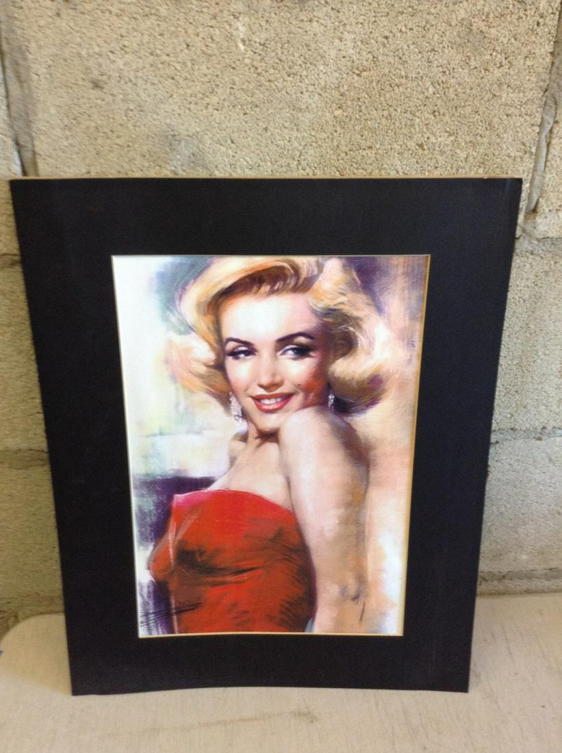 signed Marilyn Monroe artwork (1 of 1)