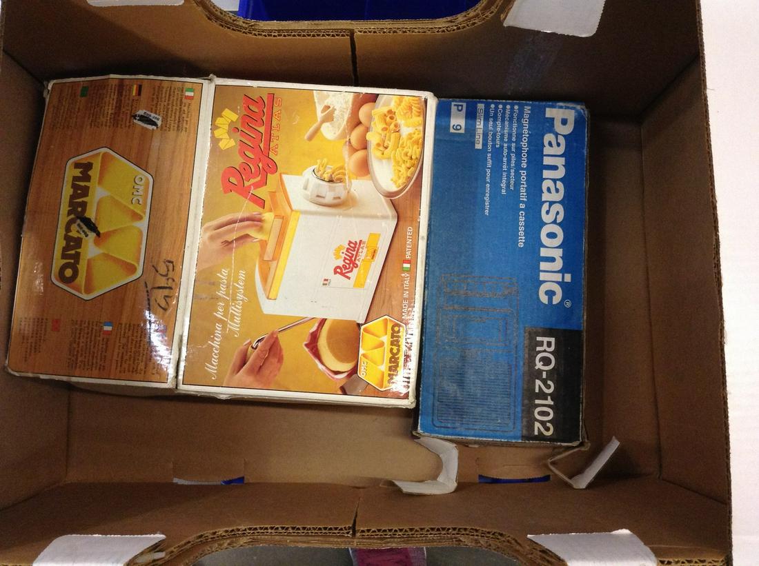 new pasta maker, panasonic RQ-2012 and more: new pasta maker, panasonic RQ-2012 and more