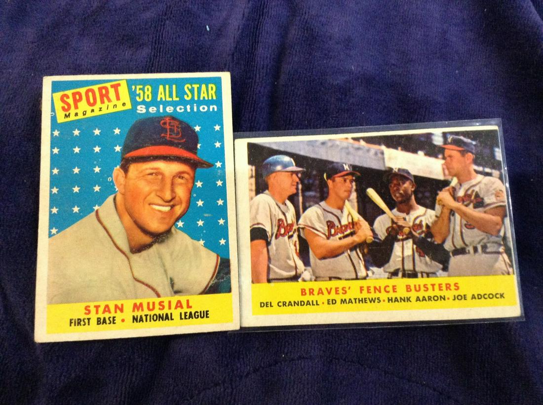 lot of 1950's baseball cards (1 of 1)