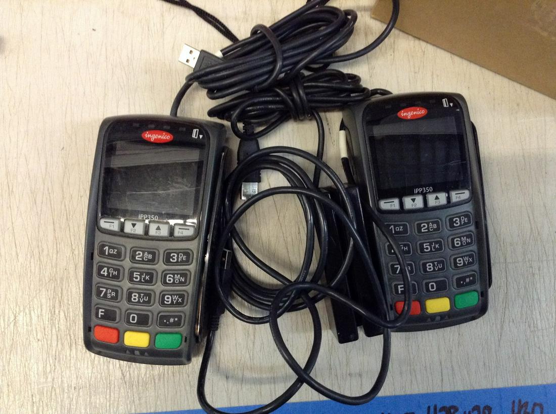 lot of two credit card machines (1 of 1)