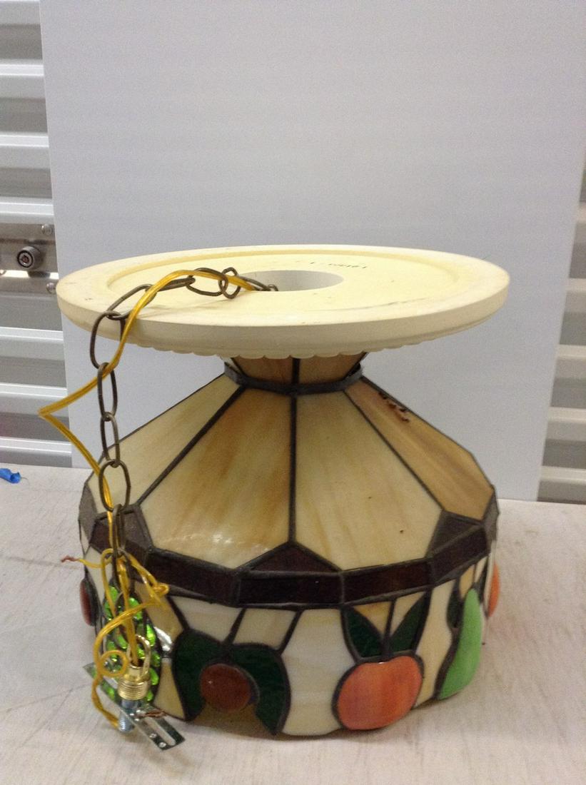 stained glass hanging lamp: stained glass hanging lamp