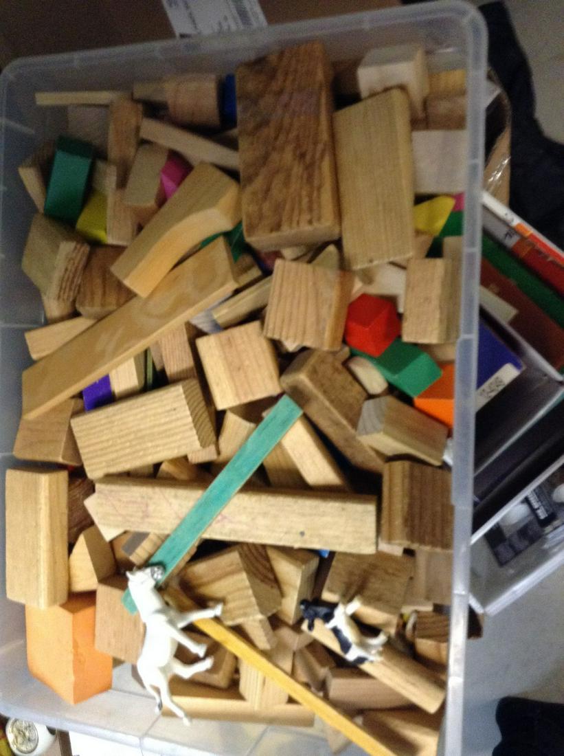 lot of childrens wooden blocks (1 of 1)