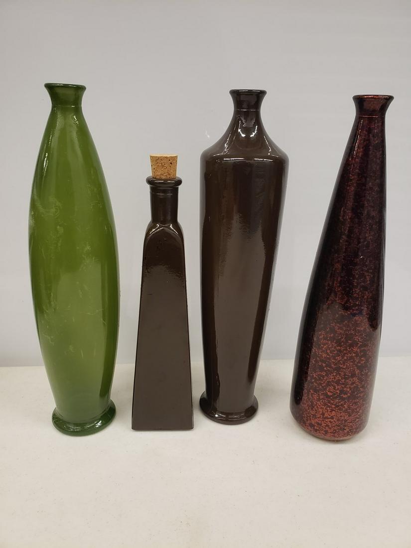Lot of four decorative bottles (1 of 1)