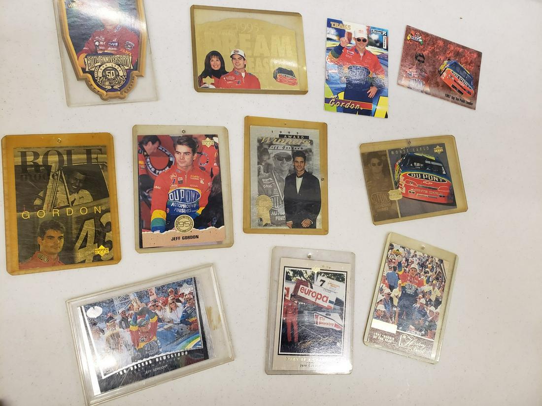 Lot of Jeff Gordon cards (1 of 1)