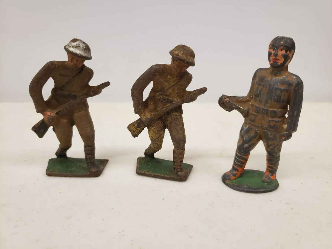 Three military lead figures (1 of 1)
