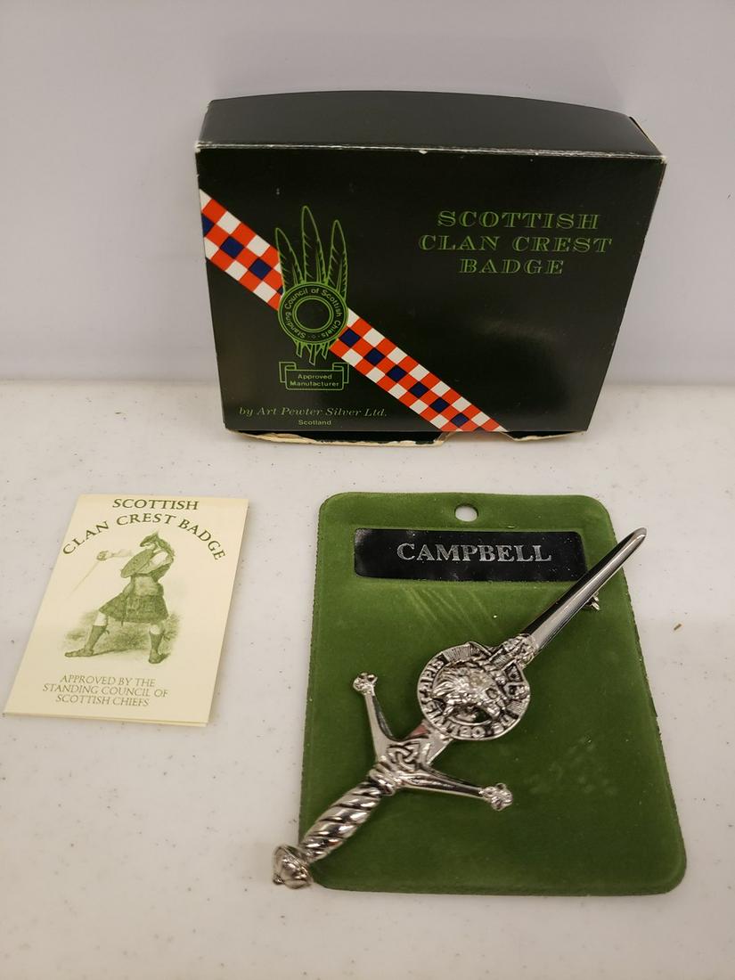 Scottish Clan Crest Badge (1 of 1)