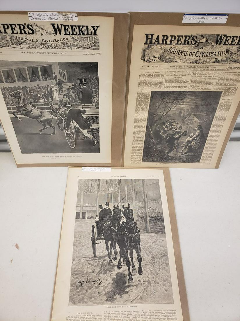 Early 1800's Harper's Weekly: Early 1800's Harper's Weekly