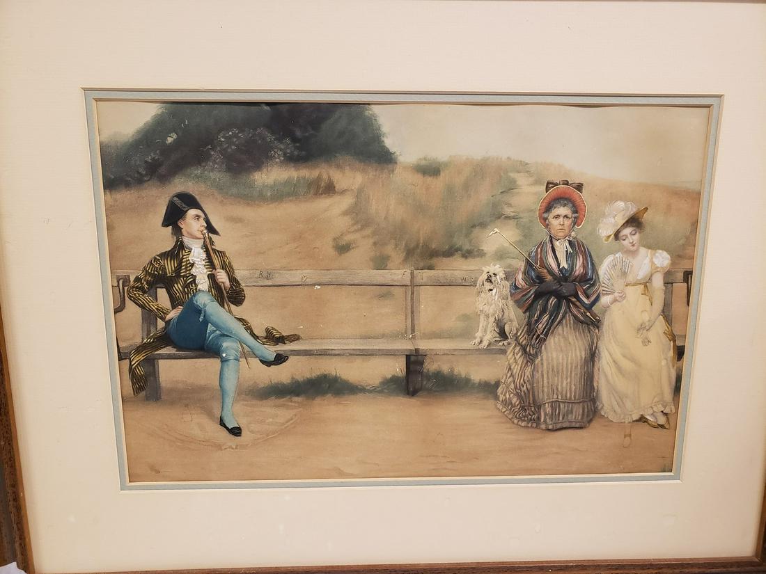 Early framed artwork (1 of 1)