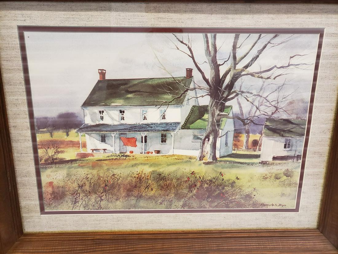 Framed/Signed Ranulph bye artwork - print (1 of 1)