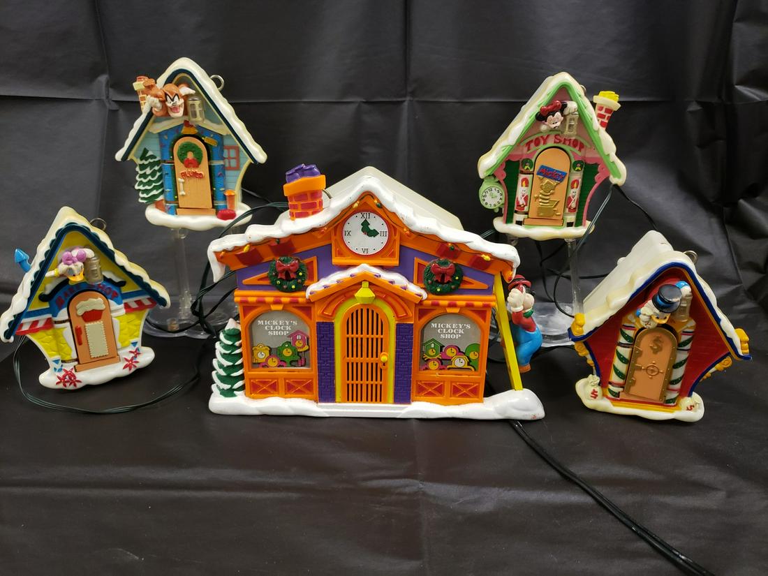 Mr. Christmas Mickey's Clock Shop - untested (1 of 1)