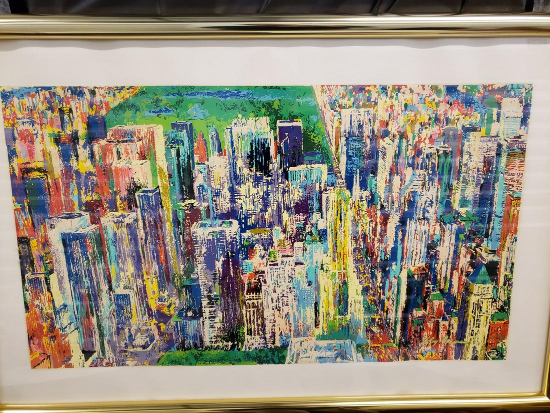 Framed LeRoy Neiman print (1 of 1)