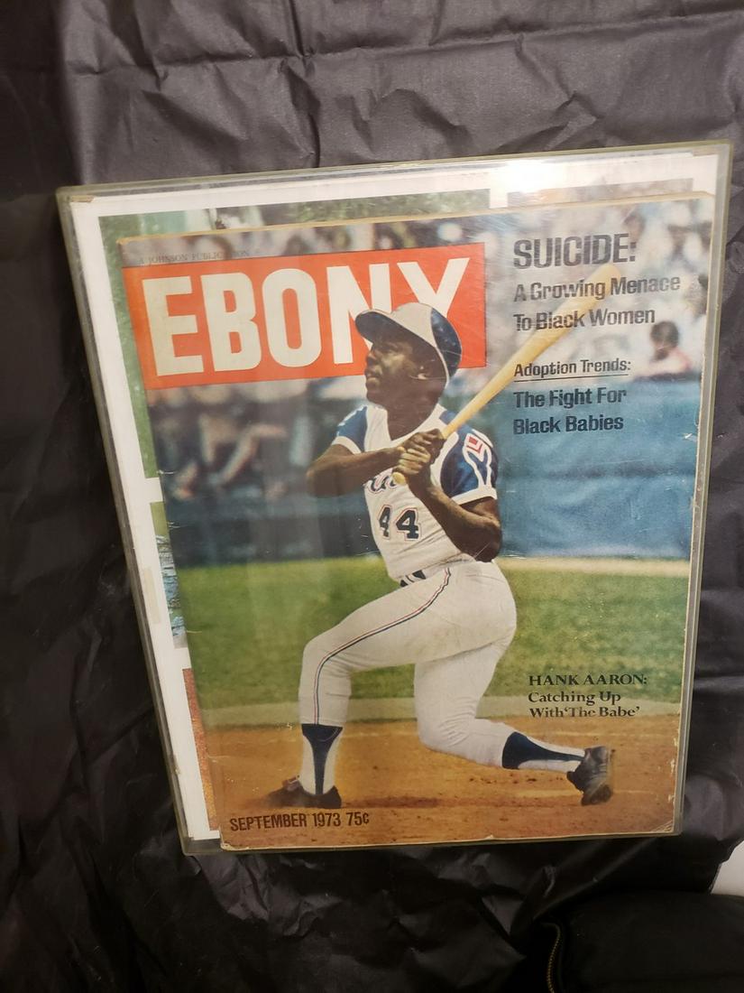 September 1973 Ebony Magazine - Hank Aaron (1 of 1)
