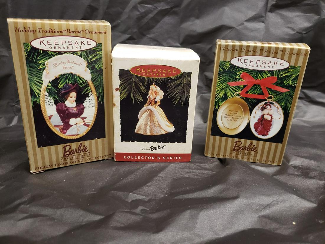 Lot of Barbie Hallmark Keepsake ornaments (1 of 1)