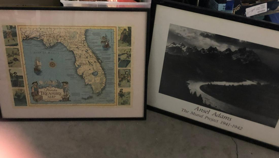 Ansel Adams the mural project 1941/1942 21x29 1/2 and (1 of 1)