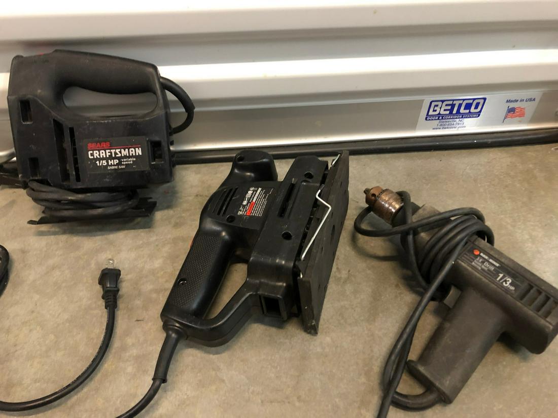 Lot of 3- Drill , Sander and Jig Saw (1 of 1)