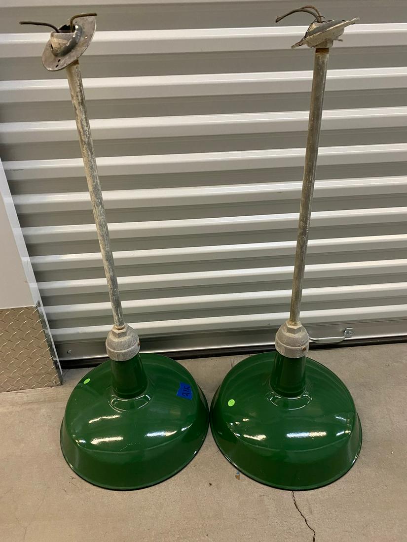 Vintage hanging Light Set (1 of 1)