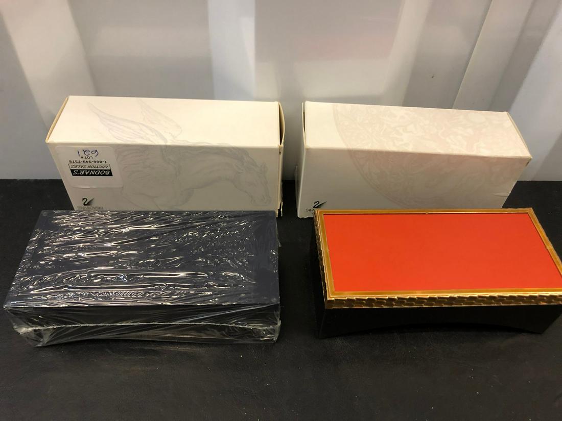 Swarovski- 2 collectors displays, one the pegasus, 6' (1 of 1)