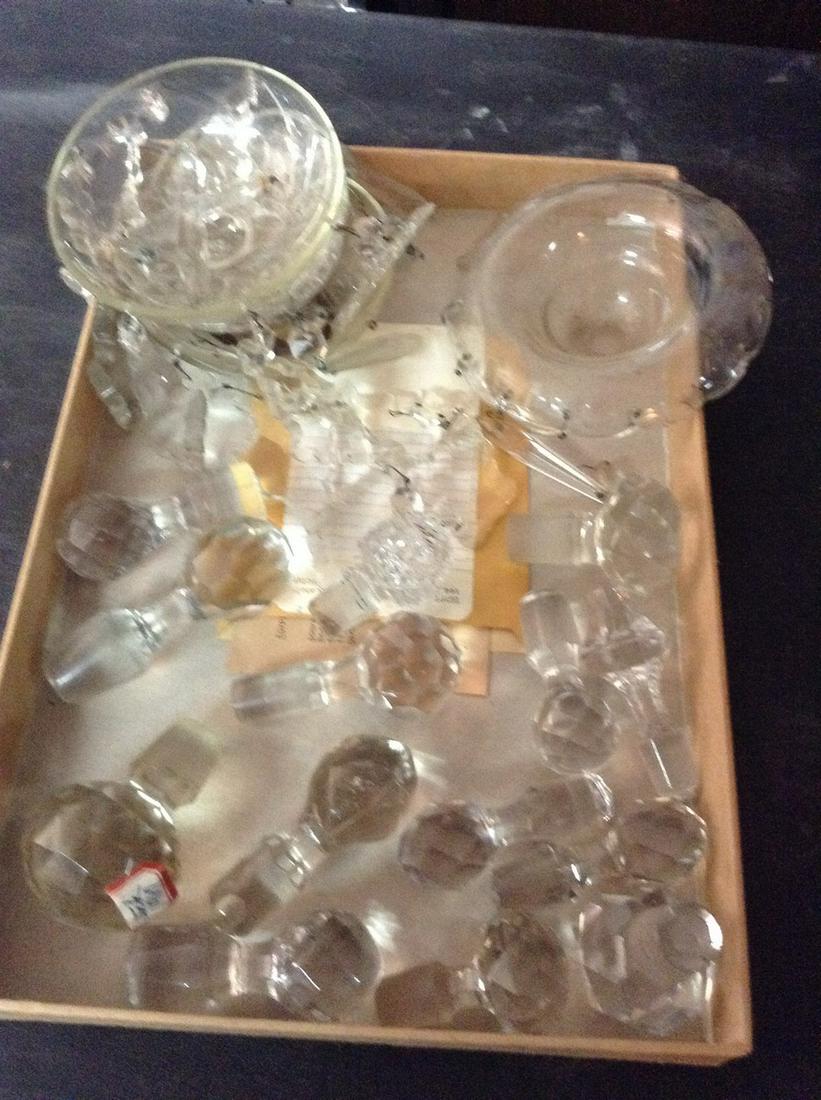 Box full of Crystal Bottle Toppers: Box full of Crystal Bottle Toppers