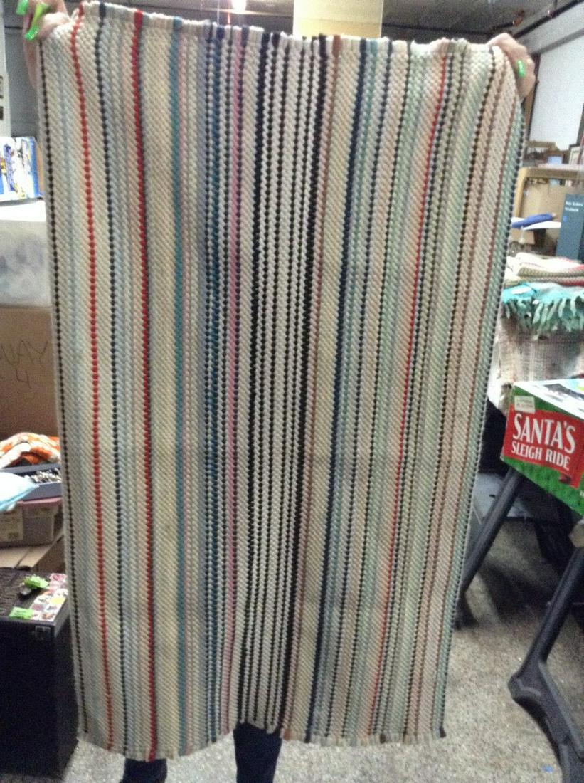 Rag Rug: 23 x 43