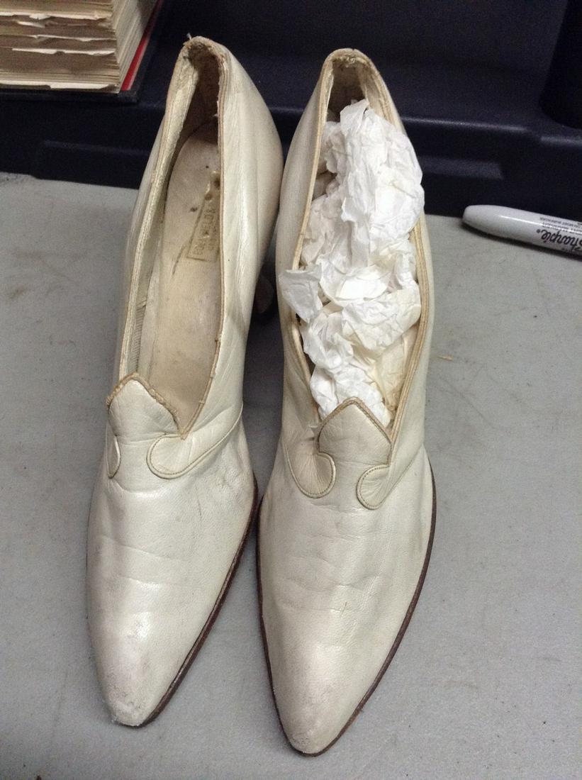 Newark Museum Pair of Vintage Heels: Newark Museum Pair of Vintage Heels