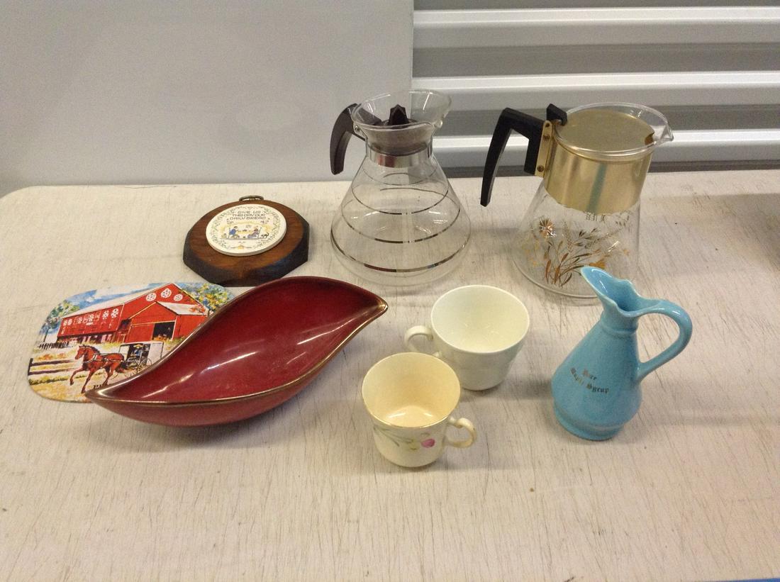 Vintage coffee pots, Austrian bowl and more (1 of 1)