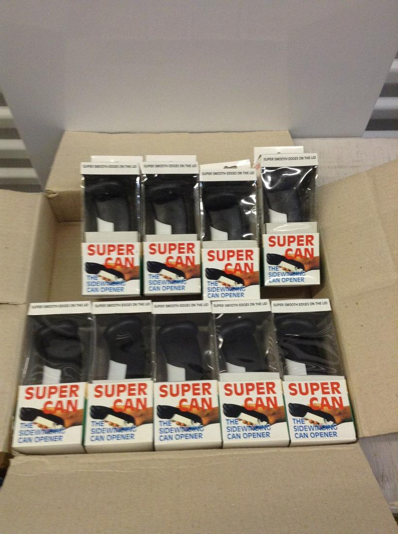 Box full of can openers NIP: Box full of can openers NIP