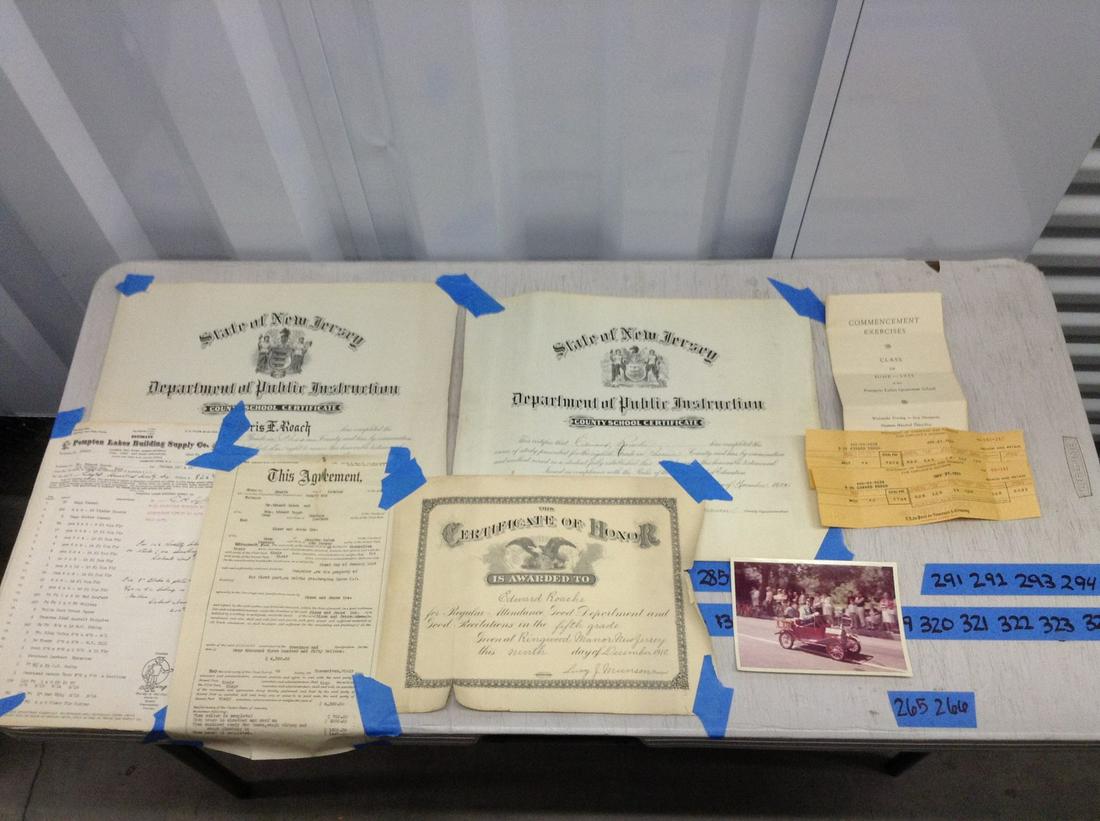 Pompton Lakes Ephemera dating back to 1910: Pompton Lakes Ephemera dating back to 1910