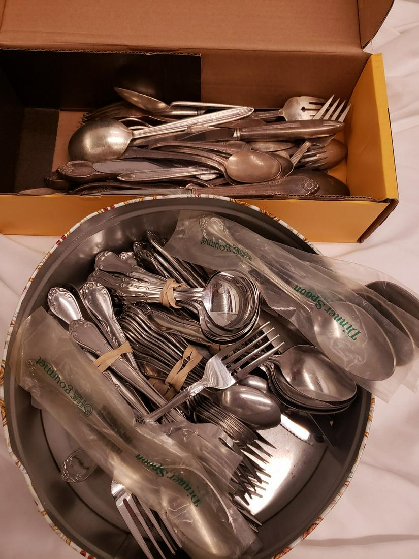 Lot of early and new serving ware (1 of 1)