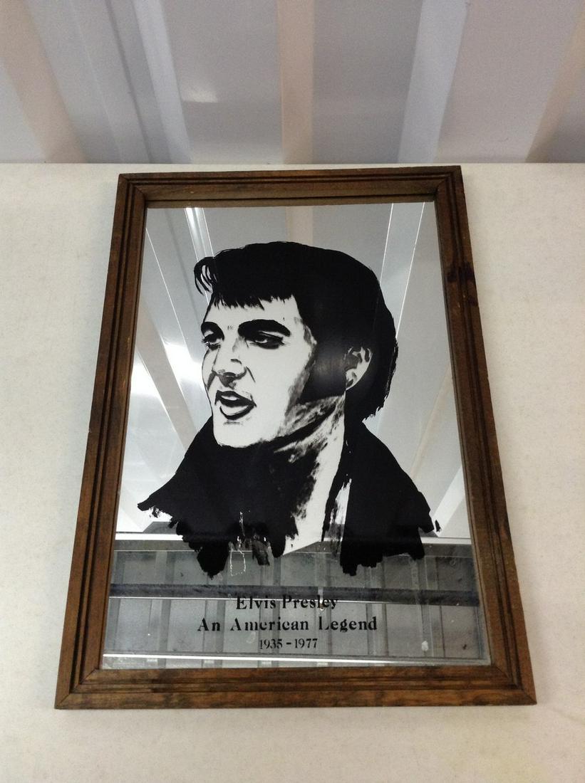 elvis presley on mirror: elvis presley on mirror
