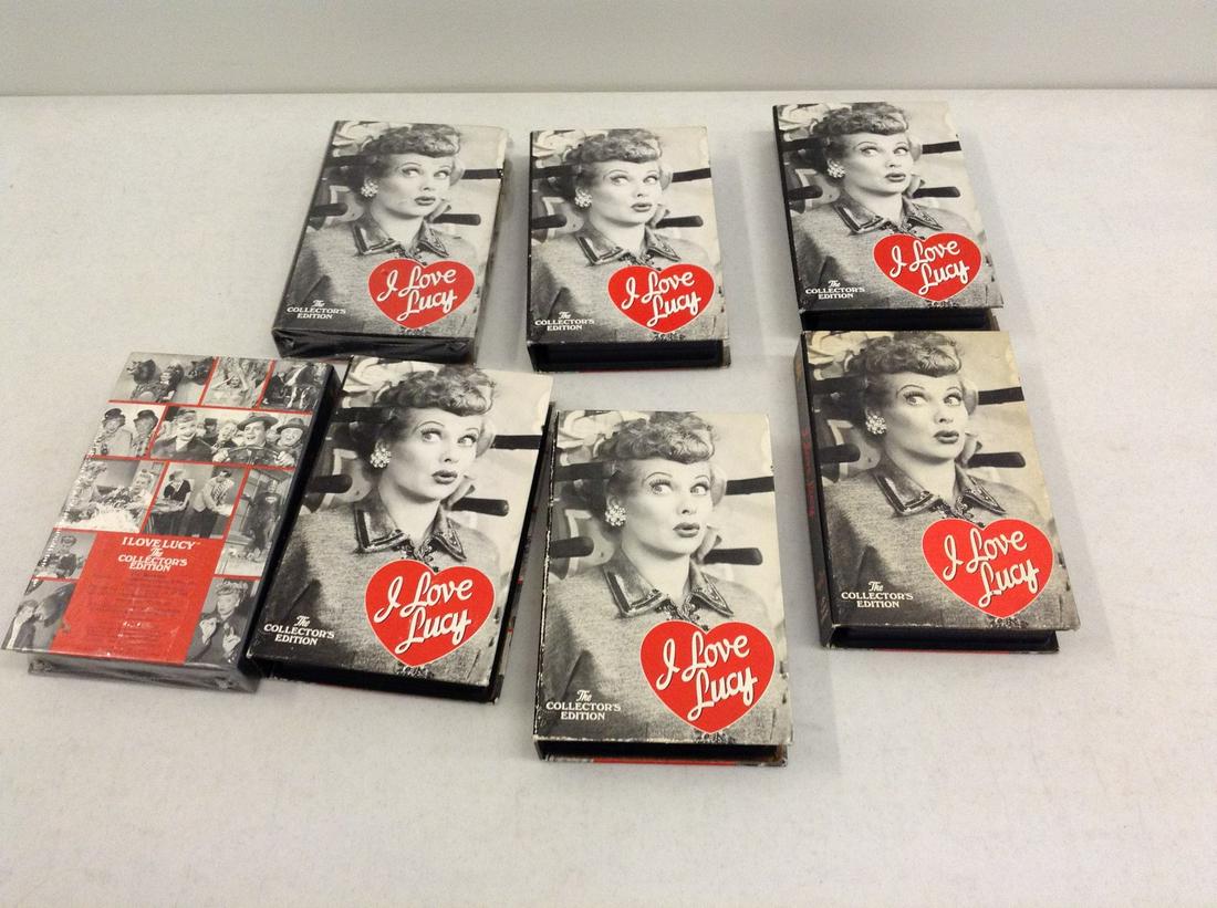 The collector's edition I love lucy set of vhs tapes: The collector's edition I love lucy set of vhs tapes