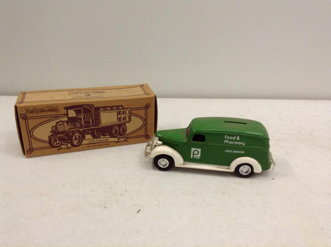 diecast publix and other truck banks: diecast publix and other truck banks
