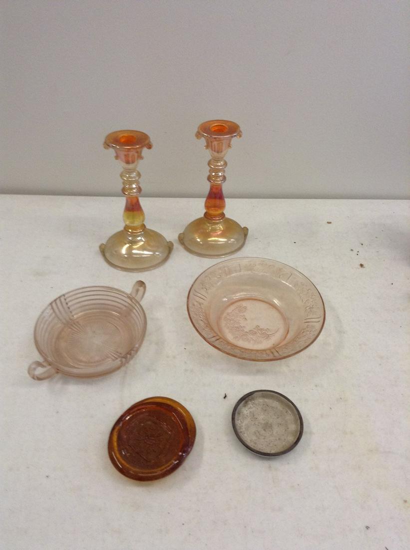 lot of depression, carnival glass items and more (1 of 1)