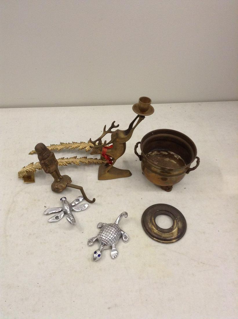 various brass wall art items and more (1 of 1)