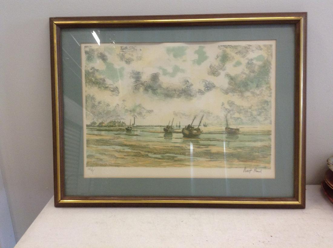 signed and numbered Petit Paul framed artwork (1 of 1)