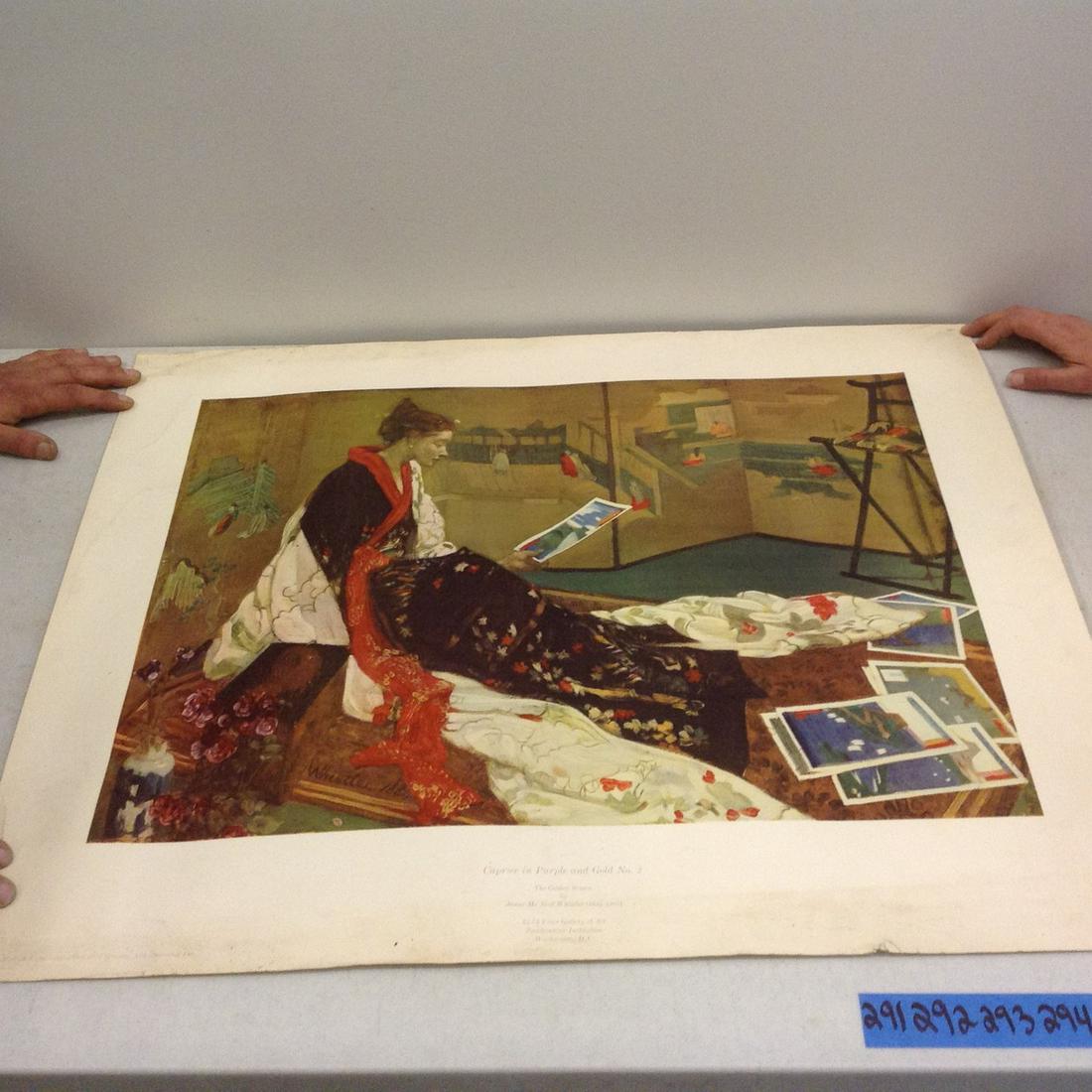 1976 Caprice in Purple and Gold No. 2 print (1 of 1)